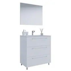 Badezimmer Schubo 3-Teilig Weiß B: 60 cm