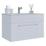 M&ouml;belix Waschtischkombi Badinos Wei&szlig; B: 80 Cm