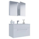 Möbelix Badezimmer Badinos 3-teilig Weiß B: 60 Cm