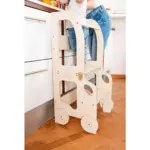 Möbelix Kombihochstuhl Car Step Stool Lackiert