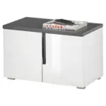 Möbelix Schuhbank Boston Bht: 70x44x38 Cm Weiß/anthrazit