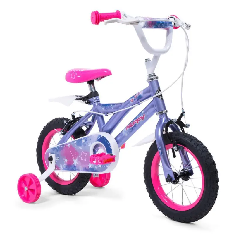 Kinderfahrrad Mit Stützrädern Huffy Pro So Sweet 12 Zoll