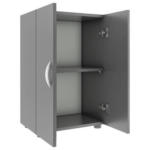 Möbelix Aktenschrank Ulas 2 Anthrazit B: 49 cm