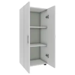 Aktenschrank Stehend Ulas 3 Weiß B: 49 cm