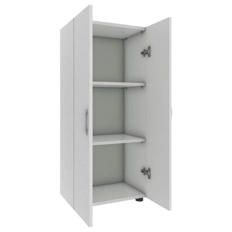 Aktenschrank Stehend Ulas 3 Weiß B: 49 cm