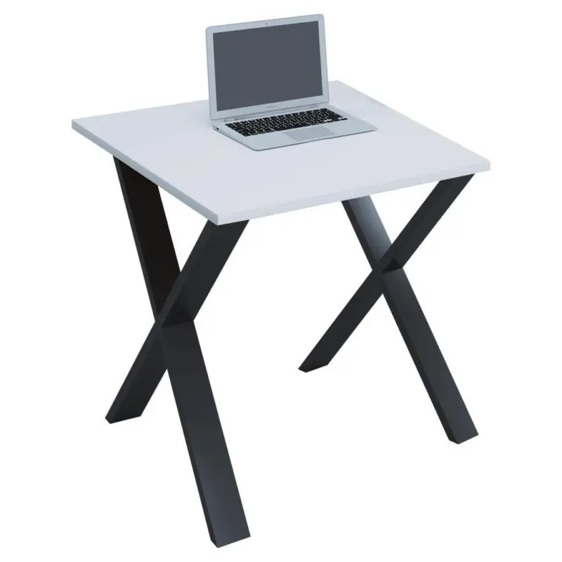 Schreibtisch Lona Wei&szlig; B: 80 cm