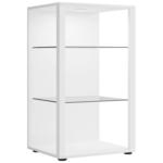 Möbelix Vitrine Glasol Xxl B: 52 Cm Stehend Weiß