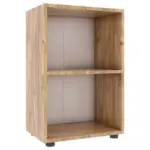 M&ouml;belix Regal Ulas 2 B: 49 Cm Honigeiche Dekor, 2 F&auml;cher