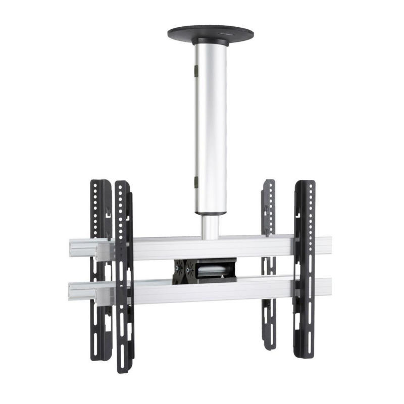 TV- Halterung cm Silberfarben B: 62 cm