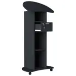 M&ouml;belix Stehpukt Redola M Anthrazit mit Stauraum