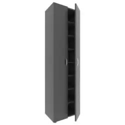 Schuhschrank Ulas Anthrazit B: 49 Cm