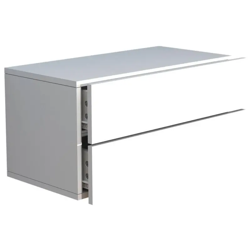 Nachtk&auml;stchen USAl L B: 60 cm Wei&szlig;