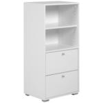 Möbelix Regal Fyn 46 Cm Weiß