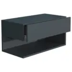 Möbelix Nachtkästchen USAl XL B: 60 cm Anthrazit