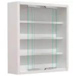 M&ouml;belix H&auml;ngevitrine Agisa S B: 37 cm Wei&szlig;