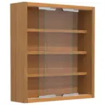 M&ouml;belix H&auml;ngevitrine Agisa S B: 37 Cm Buchefarben