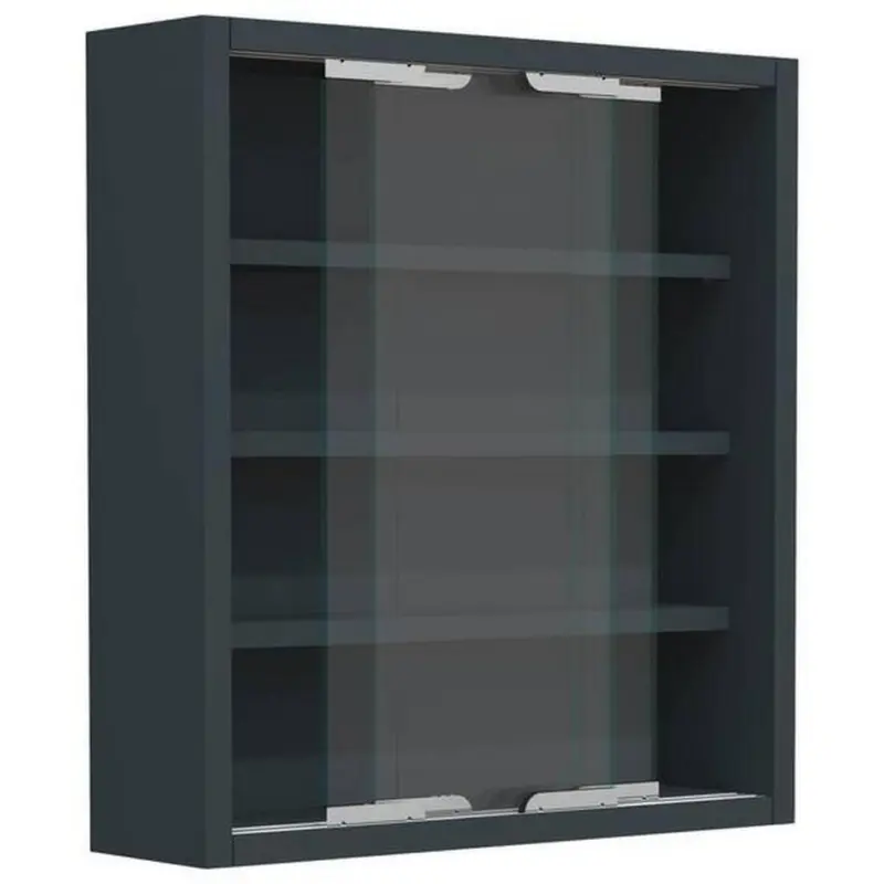 Hängevitrine Agisa S B: 37 Cm Anthrazit