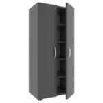 Möbelix Schuhschrank Ulas Anthrazit B: 49 Cm