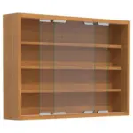 M&ouml;belix H&auml;ngevitrine Agisa M B: 57 Cm Buchefarben