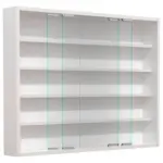 M&ouml;belix H&auml;ngevitrine Agisa L B: 77 Cm Wei&szlig;