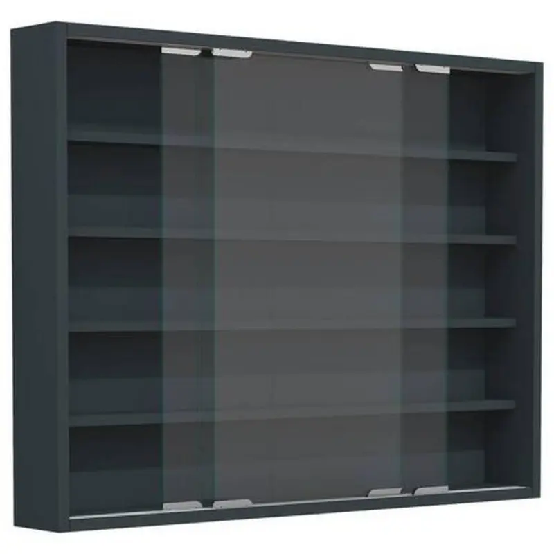 H&auml;ngevitrine Agisa L B: 77 Cm Anthrazit