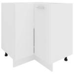 Möbelix Eckunterschrank Esilo B: 76 Cm Weiß