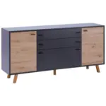 Möbelix Kommode B: 170 Cm Trend Eiche Artisan/ Anthrazit