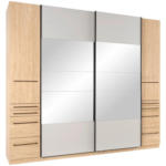 Möbelix Schwebetürenschrank + Spiegel B: 274cm Ondega Eiche Dekor