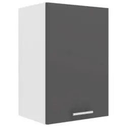 Küchenoberschrank Esilo B: 40 Cm Anthrazit/weiß