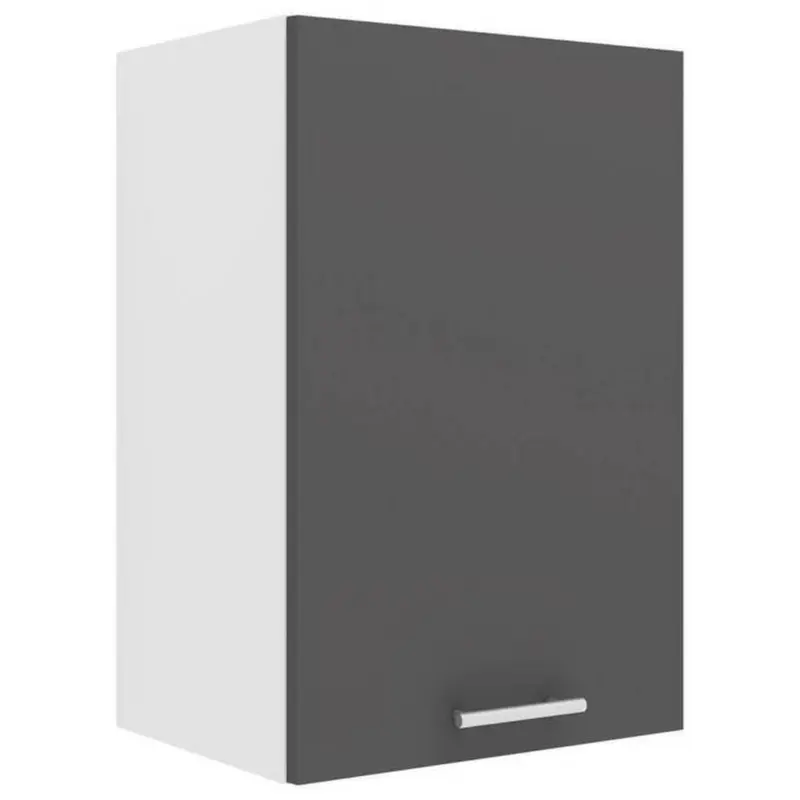 Küchenoberschrank Esilo B: 40 Cm Anthrazit/weiß