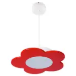 Möbelix Kinderhängeleuchte 9550124 Fiore Hängel. - Rot