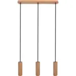 Möbelix Hängeleuchte 8520344 Madera 3/eiche/schwarz