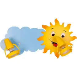 Kinderwandleuchte 5226208 Sonne3 2-Fl