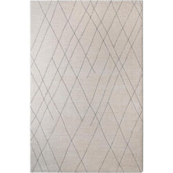 Webteppich Creme/Beige Rita 160x230 cm Antistatisch