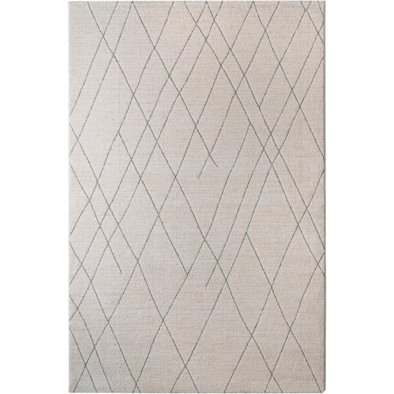 Webteppich Creme/Beige Rita 80x150 cm