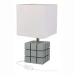 Möbelix Tischleuchte 4113412 Rubi- Grau