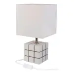 Möbelix Tischleuchte 4113409 Rubi - Weiß