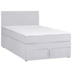 Möbelix Boxspringbett mit Topper & Bettkasten 120x200 Wickie
