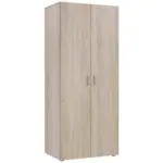 Möbelix Drehtürenschrank 74cm Basic Sonoma Eiche Dekor