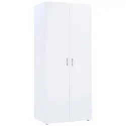 Drehtürenschrank 74cm Basic Weiß