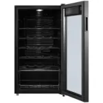 Möbelix Weinkühlschrank Wks 1-40 Schwarz 93l Für 34 Flaschen