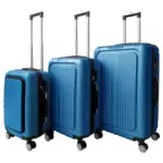 Möbelix Reisekoffer Set 3-tlg Verona 4 Rollen Hartschale