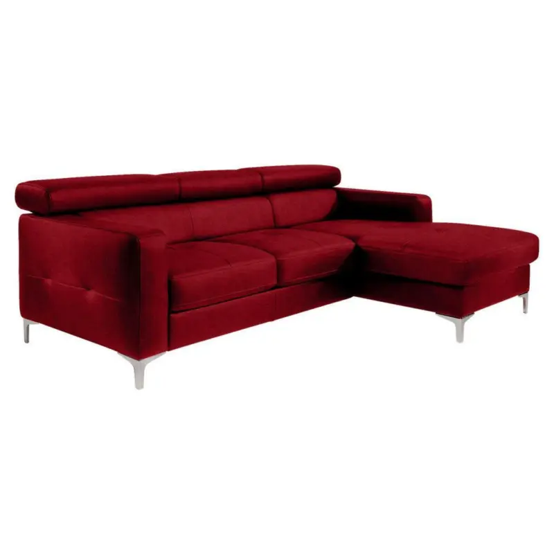 Ecksofa Mit Schlaffunktion Sammy Dunkelrot