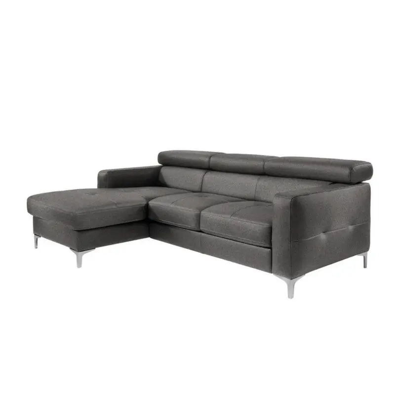 Ecksofa Sammy Graubraun