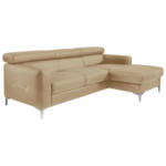 Möbelix Ecksofa Sammy Cappuccino Leder
