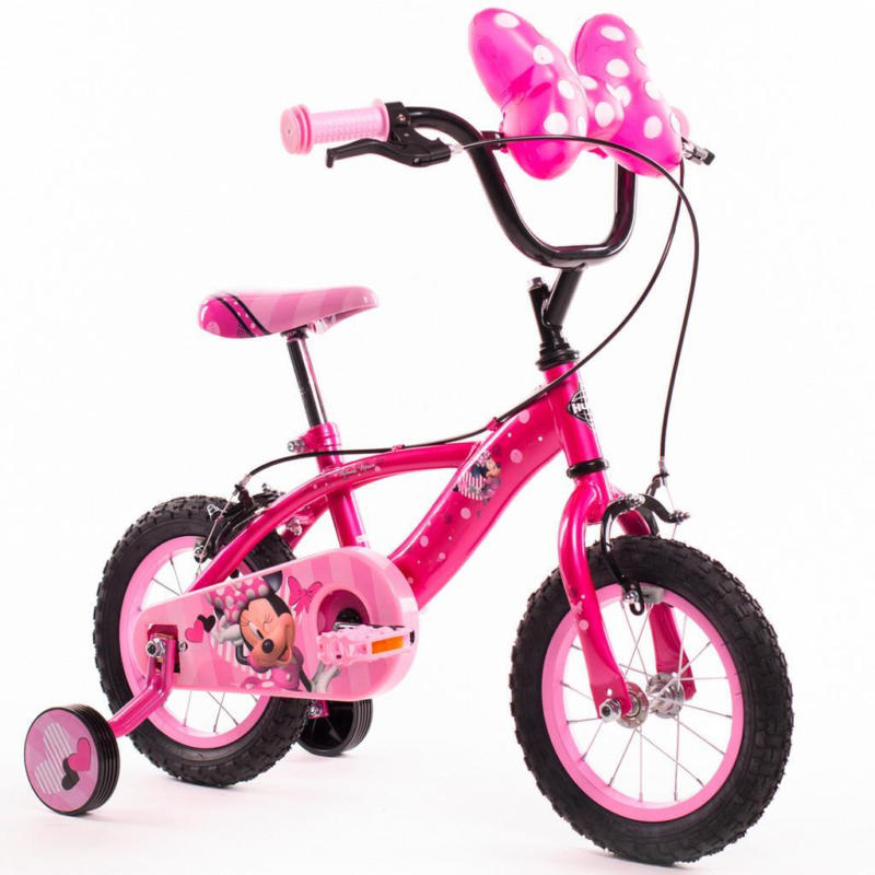 Kinderfahrrad Mit Stützrädern Huffy Minnie 12 Zoll