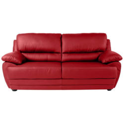 2-Sitzer-Sofa Neobolo Rot Lederlook