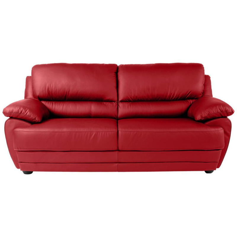 2-Sitzer-Sofa Neobolo Rot Lederlook