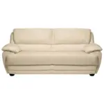 Möbelix 2-Sitzer-Sofa Nebolo Beige Lederlook