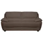 Möbelix 2-Sitzer-Sofa Nebolo Braun Lederlook